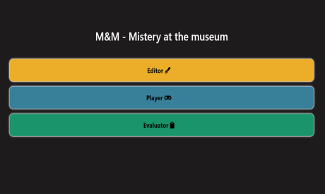 M&M Mistery at the museum