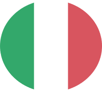 italian flag to change language